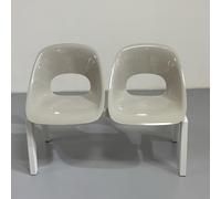 Sillas modernas para sala de espera, banco de recepción de invitados con respaldo para cafeterías y tiendas de ropa