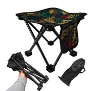 Sillas para exteriores, sillas plegables para camping, accesorios de montaña, deportes de montaña, pesado, con bolsa de almacenamiento, cómoda para viajes y pesas