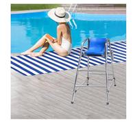 Sillas para Socorristas, Sillas de socorrista for Piscinas Interiores y Exteriores, Silla de observación for Salvavidas en Piscinas(3.9ft/47.2in/1.2m)