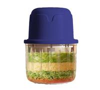 Sillas Picadora de ajo eléctrica, picadora eléctrica | Picadora de carne portátil | Pequeña picadora inalámbrica con picadora portátil recargable USB de 350 ml para carne de cebolla