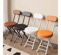 Sillas plegables azules - Taburetes ejecutivos resistentes, marco de metal, capacidad de 150 kg, asiento ancho, silla auxiliar apilable para vestíbulo