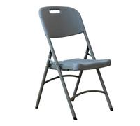 Sillas plegables, marco de metal resistente, ligero y portátil, ideal para camping, oficina y comedor, diseño plegable para uso doméstico