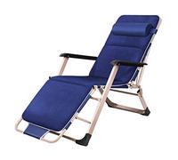 Sillas Plegables reclinables para Exteriores, tumbonas, sillas de Gravedad Cero Resistentes, Ajustables, portátiles, con portavasos para Piscina, Playa, Patio y terraza (máx. 150 kg)