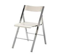 Sillas plegables transparentes, cómodas sillas de comedor de plástico con diseño que ahorra espacio para uso en interiores y exteriores, ideales para reuniones, bodas y salas de espera