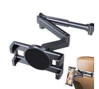 Sillas Portatabletas de asiento trasero, Soporte de tableta de soporte de coche - Soporte de tableta para reposacabezas de coche,Organizador de pantalla de monitor trasero giratorio ajustable para