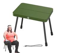 Sillas portátiles para adultos - Silla plegable de camping | Banco pequeño de aleación de aluminio | Taburete plegable para aula, playa, exterior, jardinero, picnic, ver juegos, caminata, piscina