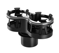 Sillas portavasos doble para coche, portavasos doble para coche, portavasos multifuncional con base de montaje ajustable, portavasos doble, portavasos de coche,