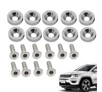 Sillas Tornillos Para Placas De Matrícula | Tornillos Decorativos Para Coche Resistentes a Intemperías - Fijaciones Automotrices Versátiles Para Entusiastas Principiantes Y Profesionales