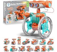 Sillbird Solar Robot Juguete, 15 en 1 Robot Solar, Juguete y Kit de Robótica para Niños 10 a 12 Años, Juegos Ciencia Experimentos Construcciones, Regalo Creativo para Niños 8 9 10 Años, 212 Piezas