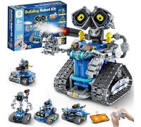 Sillbird Technic Robot para Niños de 8 a 13 Años, 5 en 1 Kit de construcción de Robots programable con App y Control Remoto, Regalo Ideal para Cumpleaños y Navidad (596 Piezas)