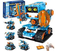 Sillbird Technic Robot Teledirigido Programable Stem Regalo Niños 8-12 Años | 5 en 1 Juegos de Construcción de Robotica con Ojos LED, Regalo Educativo para Cumpleaños y Navidad, 773 Piezas