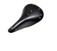 Sillin Bicicleta Carretera Sillín de Bicicleta Vintage Piel Vaca Pura, Asiento Deportivo Hecho a Mano, Varios Estilos Disponibles(G98-CT Black)