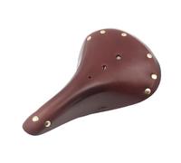 Sillin Bicicleta Carretera Sillines de Bicicleta Retro Suaves, cojín Hecho a Mano, Asiento Cuero Ancho marrón for Piezas sillín Ciclismo Urbano Vintage