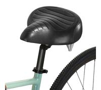 Sillin Bicicleta Muy Comodo Hombre y Mujer Sillín Bicicleta Vintage Asiento Bicicleta Ergonómico Transpirable, Sillín Bicicleta Compatible con MTB Bicicleta de Ciudad Ebike Bicicleta Estática (Negro)