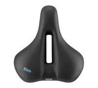 Sillín con orificio central de memoria relajado Selle Royal Float Loisir 251x228 mm