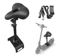 Sillín de Asiento para Scooter Eléctrico Niu KQi3, KQi3 Pro, KQi3 MAX 2019-2024, con Portaequipajes, Sillín Ajustable para Segway, Sillín Ajustable, Cómodo y Amortiguador