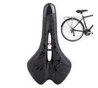 Sillín de Bicicleta, Asiento cómodo amortiguado a Prueba de Golpes | Estructura alveolada, amortiguamiento de Golpes, Transpirable para Hombres y Mujeres, Carretera y