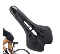 Sillín de bicicleta - Asiento de bicicleta suave acolchado con estampado impreso, resistente al desgaste y a los rayos UV, accesorios para largas caminatas y caminos cortos