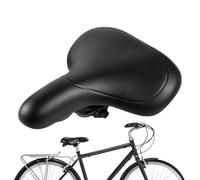 Sillín de bicicleta, asiento de bicicleta suave con acolchado, cojín transpirable para bicicletas de turismo y ocio con absorción de impactos
