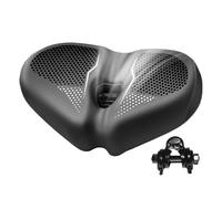 Sillín de bicicleta Cojín con relleno de espuma cómodo | Asiento MTB Mujeres Hombres Ejercicio Ciclismo Carretera Ciclismo Cruiser Fitness Equipo Bicicleta Exterior Interior