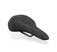 Sillin de bicicleta fizik terra alpaca x5-negro/negro-145mm-alloy para bici bike