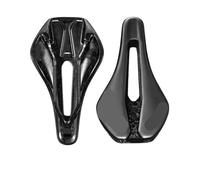 Sillín de Bicicleta Impreso en 3D, Ultraligero Carbono, 135/143mm, 105g, Compatible con Piezas Ciclismo Asiento Carretera Grava(143mm EVA Finish)