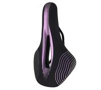 Sillín de Bicicleta para Gazelle Medeo/Paris/CityGo C7/Easyflow C7, con Sistema de Absorción de Impactos, Compatible con La Mayoría de Los Modelos de Bicicleta,Purple
