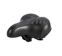 Sillín de bicicleta Sillín de bicicleta Sillín de bicicleta de ciudad Cojín ultra suave Más grueso Bicicleta de montaña Asiento negro mate