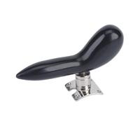 Sillín de mano de fagot de calidad, reposapiés para fagot, soporte de mano engrosado, reposapiés de, gran rendimiento, base de vástago chapada en plata