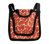 Sillín de pollo para gallinas, protector de aves de corral con elástico ajustable, cobertura completa, accesorios ligeros para el rebrote de plumas de aves de corral y cuidado de protección para