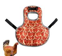 Sillín De Pollo Para Pollos | Delantal Ajustable Impermeable Piel De Pollo - Protector de Ala Animal Suministros de Crianza para Poultry Hábitat Coop Farm, Accesorios de Protección Animal de Crianza