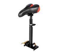 Sillín de scooter eléctrico, asiento de bicicleta, asiento plegable universal para scooter eléctrico, sillín de altura ajustable para scooter eléctrico, asiento de repuesto para silla de 45 - 65 cm