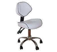 Sillín dental ergonómico con soporte de espalda para profesionales de salón, diseño cómodo para una mejor postura y movilidad