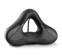 Sillín ergonómico para bicicleta con cojín y absorción de impactos diseñado para glúteos grandes para minimizar la vibración y aumentar la comodidad de conducción (M)
