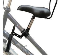 Sillín infantil para cuadro de bicicleta de mujer ( Negro )