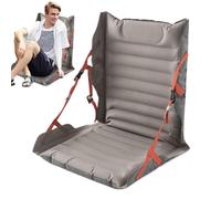 Sillín Inflable Cojín Portátil Plegable con Soporte Lumbar