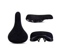 Sillin MTB Sillín de Bicicleta Asiento Negro for Bicicletas Asientos Franela Riel 8 mm(43004)