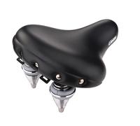 Sillín para Bici Negra Cómoda Holanda Bicicleta Paseo Vintage Asiento Relax