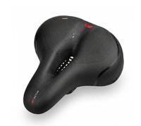 Sillín para Bicicleta cómodo, antiprostata, ergonómico, Acolchado de Gel, Amplio Transpirable, Impermeable, Suave y Amortiguador