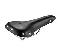 Sillín Vintage Montegrappa Original Producto Artesanal Italiano En Cuero Real Mod SMC1 (Color/Mod: NE Black)