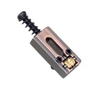 Sillines de puente de guitarra eléctrica estables adecuados para compatibilidad con trémolo en varios colores, asegurando una fácil configuración de los sillines de rodillo