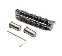 Sillines roscados Puente de guitarra Espaciado entre cuerdas 10, 8 mm Puentes de 6 cuerdas para accesorios eléctricos Puente eléctrico y monturas roscadas