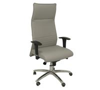 Piqueras y Crespo Albacete XL Sillón Piel con Espuma Viscoelástica Gris Oscuro