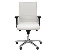 Sillón Albacete confidente similpiel blanco