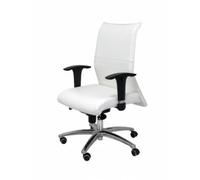 Sillón Albacete confidente similpiel blanco hasta 160 kg