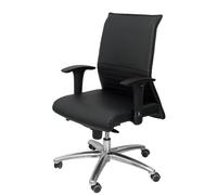 Sillón Albacete confidente similpiel negro hasta 160 kg