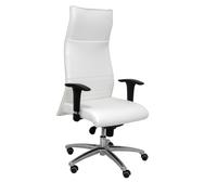 Sillón albacete xl similpiel blanco hasta 160kg