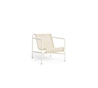 Sillón Bajo de Cuerda Palissade en Crema Blanco
