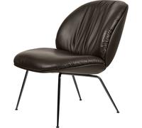 Sillón Beetle Soft Negro/Cuero Liso
