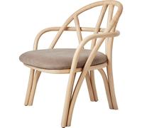 Sillón Bistra Ratán Lacado Natural/Fustagno Limonta 002